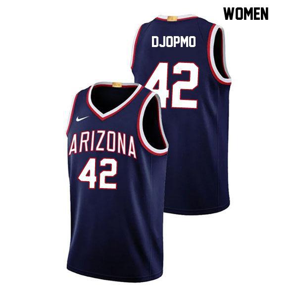 Sven Djopmo Womens Number 42 Navy Stitched Authentic Arizona Wildcats College Basketball Jersey Sven Djopmo Womens Number 42 Navy Stitched Authentic Arizona Wildcats College Basketball Jersey