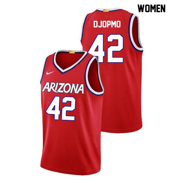 Stitched Sven Djopmo Womens Number 42 Red Authentic Arizona Wildcats College Basketball Jersey Stitched Sven Djopmo Womens Number 42 Red Authentic Arizona Wildcats College Basketball Jersey